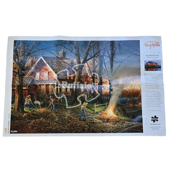 Terry Redlin "Autumn Evening" 1000 Piece Buffalo Games Puzzle Complete - Picture 12 of 14